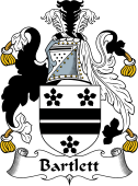 English Coat of Arms for the family Bartlett