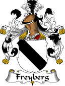 German Wappen Coat of Arms for Freyberg