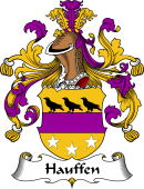 German Wappen Coat of Arms for Hauffen