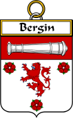 Irish Badge for Bergin or O'Bergin