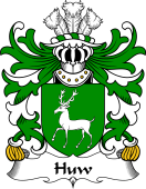 Welsh Coat of Arms for Huw (AP LLYWELYN AP MAREDUDD)