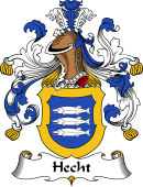German Wappen Coat of Arms for Hecht