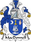 Irish Coat of Arms for MacDonnell