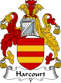 English Coat of Arms for the family Harcourt