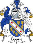 English Coat of Arms for the family Bohun or Boone