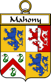 Irish Badge for Mahony or O'Mahoney