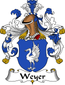 German Wappen Coat of Arms for Weyer