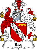 English Coat of Arms for the family Ray