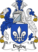 English Coat of Arms for the family Digby