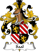 German Wappen Coat of Arms for Saal