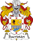 Spanish Coat of Arms for Sacristán