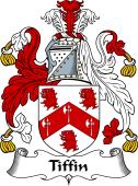 English Coat of Arms for the family Tiffin