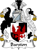 English Coat of Arms for the family Barston