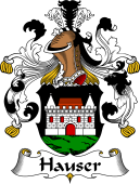 German Wappen Coat of Arms for Hauser