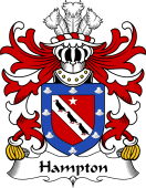 Welsh Coat of Arms for Hampton (mayor of Beaumaris, Anglesey)