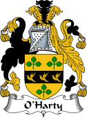 Irish Coat of Arms for O'Harty