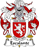 Spanish Coat of Arms for Escalante