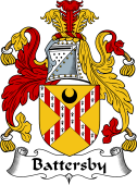 English Coat of Arms for the family Battersby