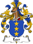 German Wappen Coat of Arms for Eger