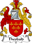 English Coat of Arms for the family Theobald