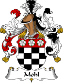 German Wappen Coat of Arms for Mohl