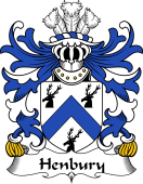 Welsh Coat of Arms for Henbury (of Denbighshire)
