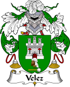 Portuguese Coat of Arms for Velez