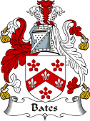 Irish Coat of Arms for Bates