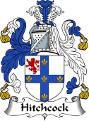 English Coat of Arms for the family Hitchcock