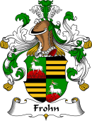 German Wappen Coat of Arms for Frohn