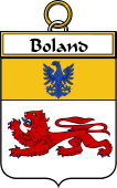 Irish Badge for Boland or O'Boland