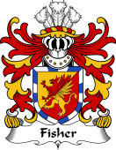Welsh Coat of Arms for Fisher (of Carmarthenshire)