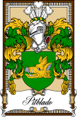 Scottish Coat of Arms Bookplate for Pitblado