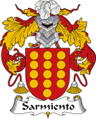 Spanish Coat of Arms for Sarmiento