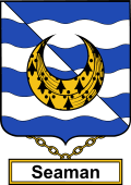 English Coat of Arms Shield Badge for Seaman