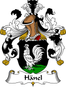 German Wappen Coat of Arms for Hänel