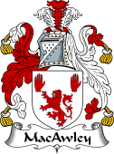 Irish Coat of Arms for MacAwley or MacGawley