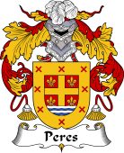 Portuguese Coat of Arms for Peres or Pires