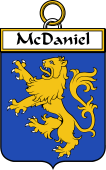 Irish Badge for McDaniel or Daniel