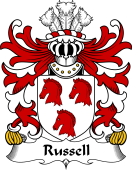 Welsh Coat of Arms for Russell (of Brimaston, Pembrokeshire)
