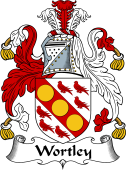 English Coat of Arms for the family Wortley