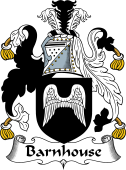 English Coat of Arms for the family Barnhouse