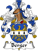 German Wappen Coat of Arms for Berger