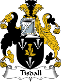 Irish Coat of Arms for Tisdall