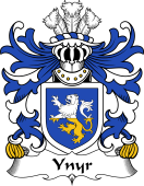Welsh Coat of Arms for Ynyr (AP CADFARCH)