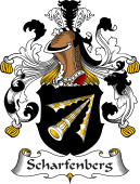 German Wappen Coat of Arms for Scharfenberg