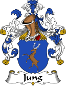 German Wappen Coat of Arms for Jung