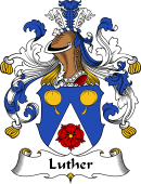 German Wappen Coat of Arms for Luther