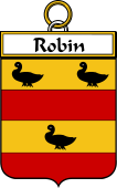 French Coat of Arms Badge for Robin