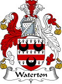 English Coat of Arms for the family Waterton